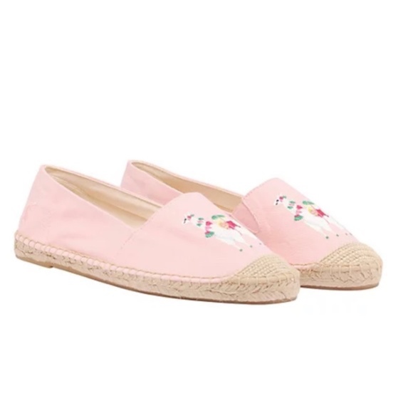 NWT Joules Llama Embroidered Canvas Espadrille - Picture 4 of 11